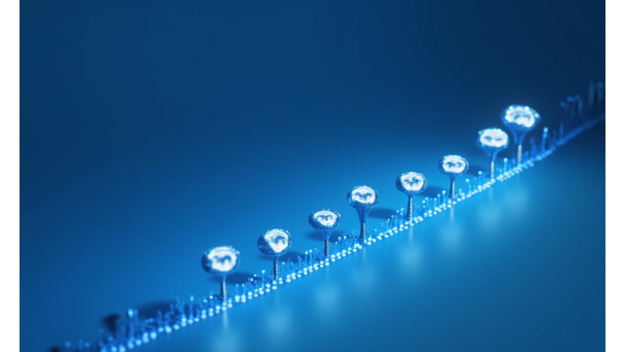 A visual timeline depicting significant milestones in Compass North Talent's history, symbolizing growth and success over a decade.